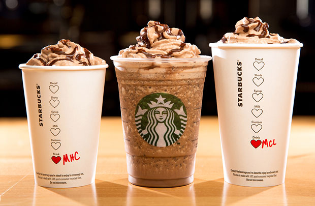 Starbucks tạo điểm nhấn bằng cách cố tình viết sai tên khách hàng
